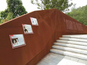 农安耐候钢挡土墙